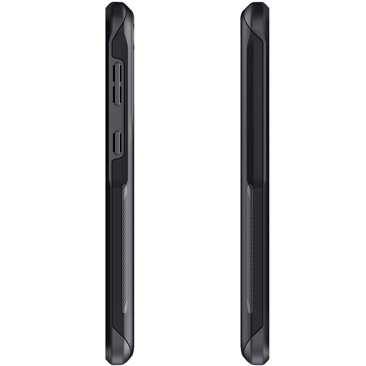 Ghostek ATOMIC slim S21 Plus Case with Aluminum Bumper & Clear Back | Heavy Duty Shock-Absorbent Protection (70-120c) - view 8