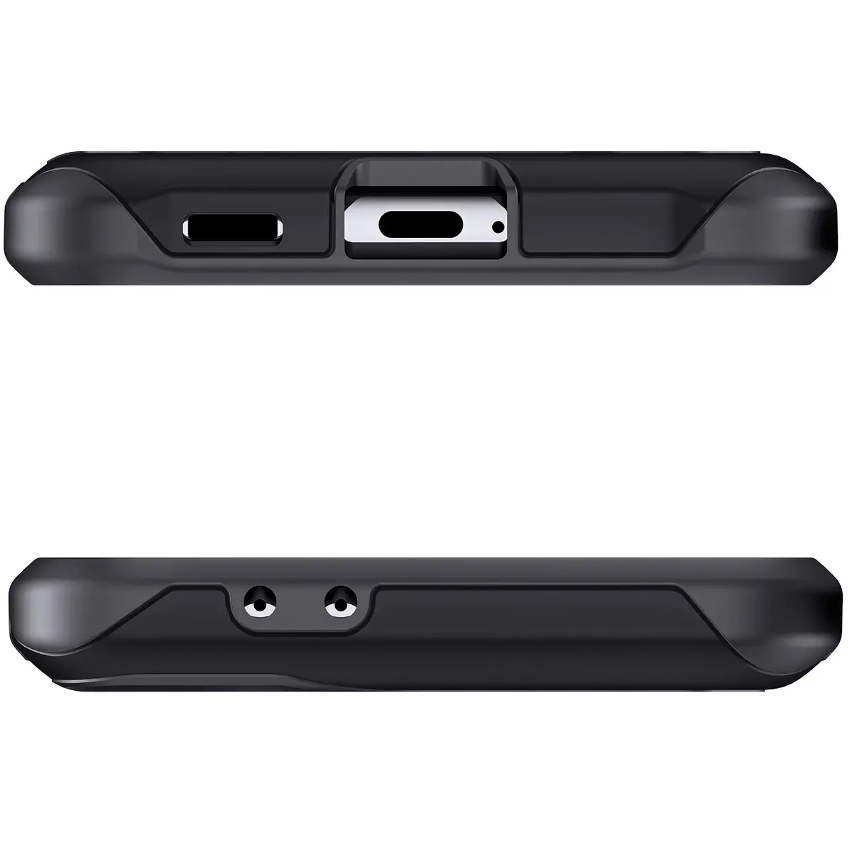 Ghostek ATOMIC slim S21 Plus Case with Aluminum Bumper & Clear Back | Heavy Duty Shock-Absorbent Protection (70-120c) - view 9