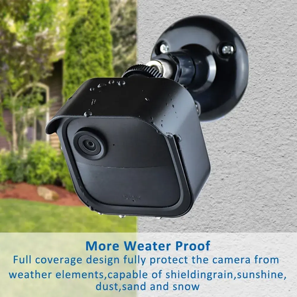 GoHonor 3-Pack Blink Outdoor Camera Mount Bracket with Sync Module Outlet Mount | Weatherproof ABS Plastic, 360° Rotation, Easy Install - view 3