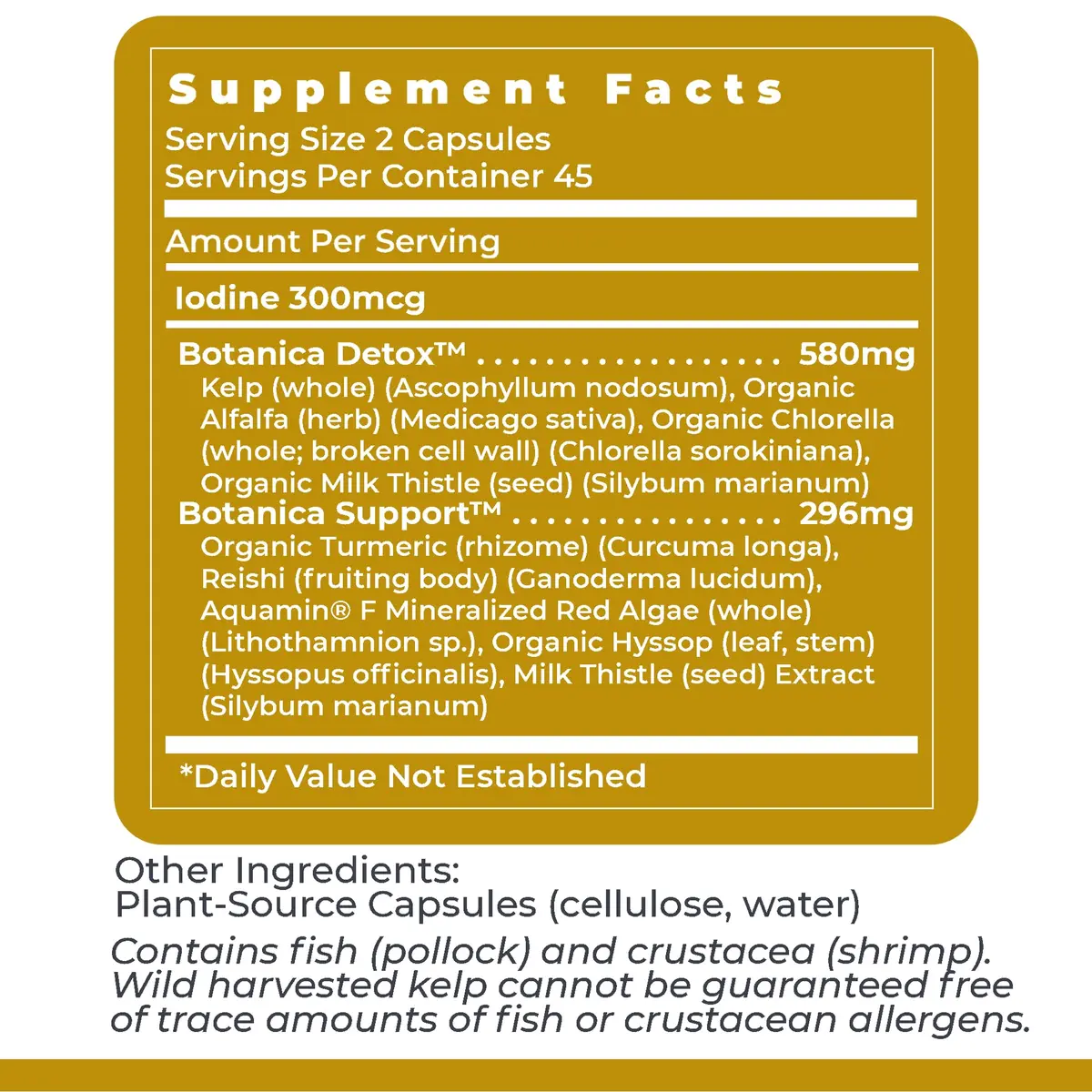 Premier Research Labs XenoStat - Thyroid Supplement - 90 Capsules | Natural Thyroid Support with Iodine & Plant Extracts - view 6