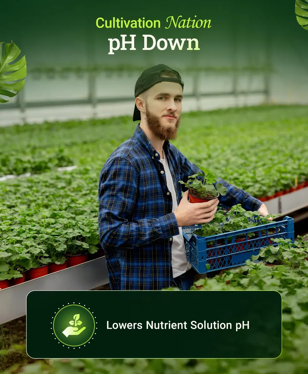 FoxFarm Cultivation Nation pH Down for Plants’ Nutrient Solutions 1 Pint | Formulated with Citric Acid for Soil & Hydroponics - view 3