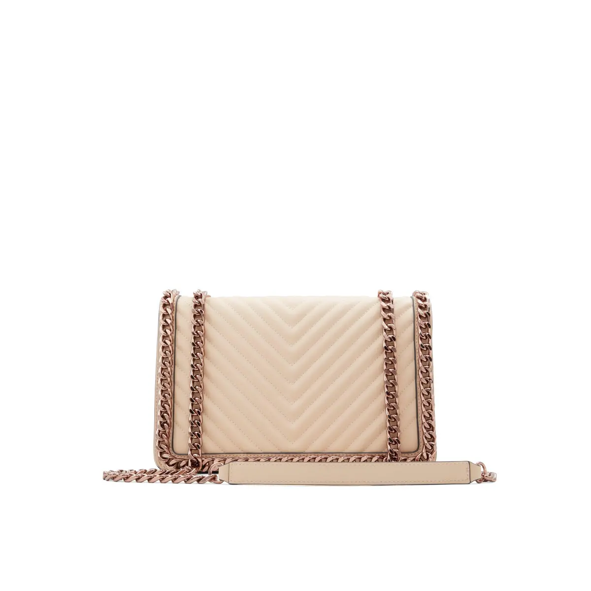 ALDO Women's Medium Greenwald Crossbody Bag, Beige Overflow | Versatile Synthetic Handbag for Daily Use - main product image