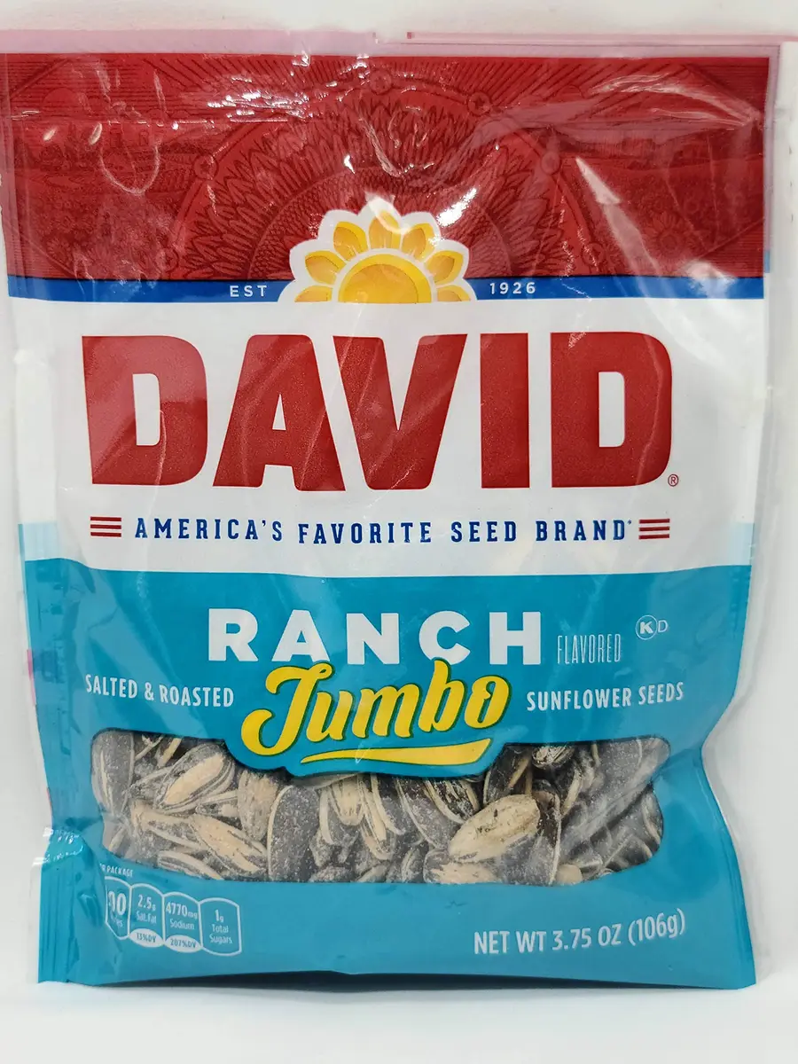 GLE Ranch Sunflower Seeds (Jumbo) 3.25oz | Salted Ranch Flavor Roasted - main product image