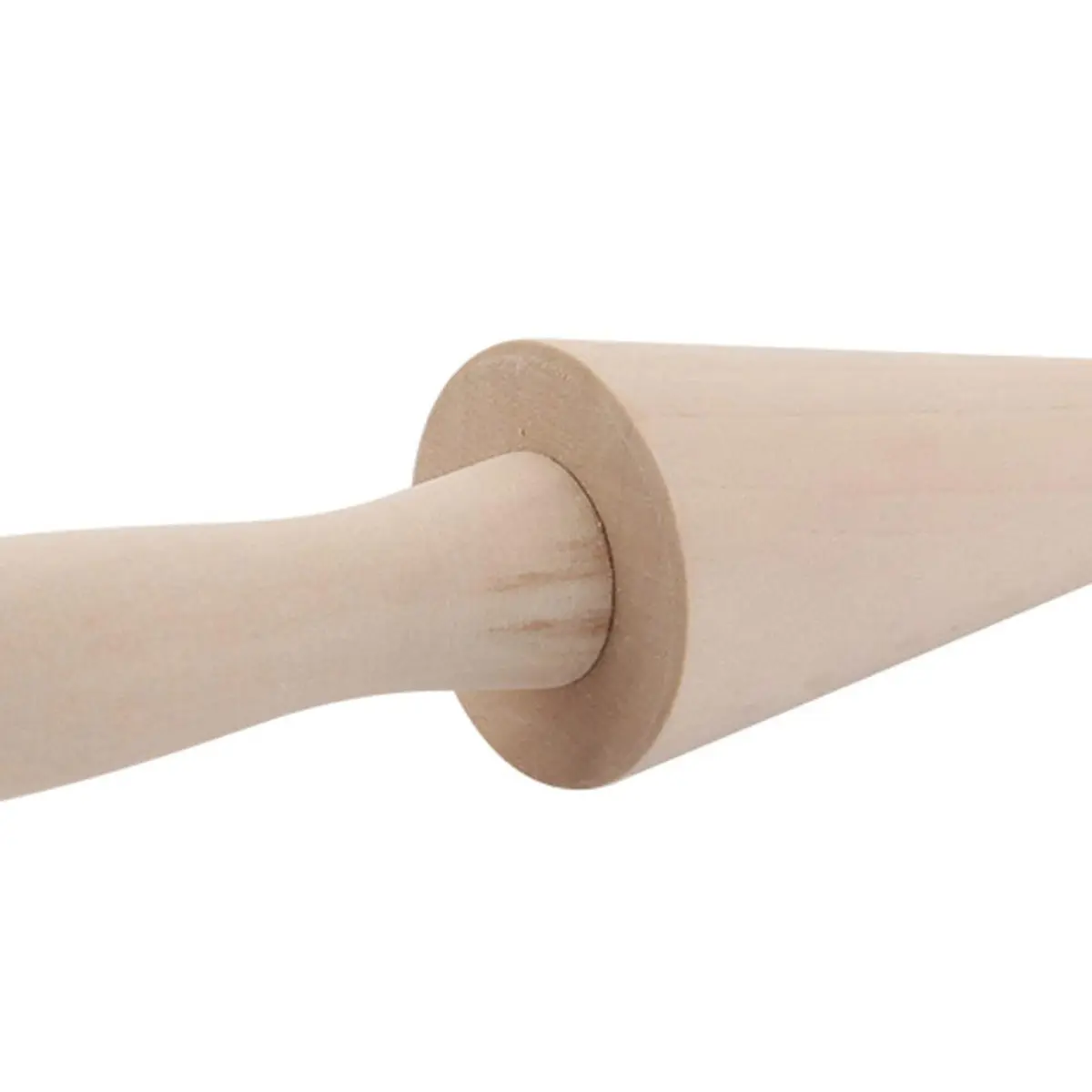HERCHR Natural Wood Cone Roller for Pizzelles, Krumkakes & Ice Cream Cones | 23cm (9.1in) - view 9