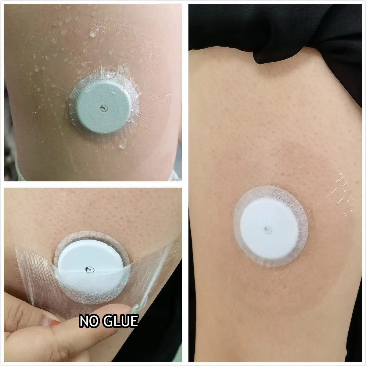 HONYOU Libre 2 Plus Sensor Covers & Lingo CGM Waterproof Freestyle Sensor Patches 40 Pack | Hypoallergenic & Latex-Free - view 5
