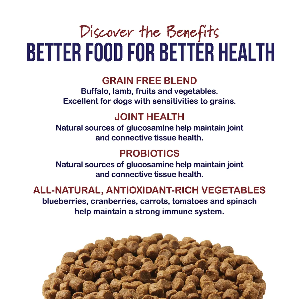 Best Breed Grain Free Red Meat Dog Food 13lbs | Holistic, Slow-Cooked in USA - view 3