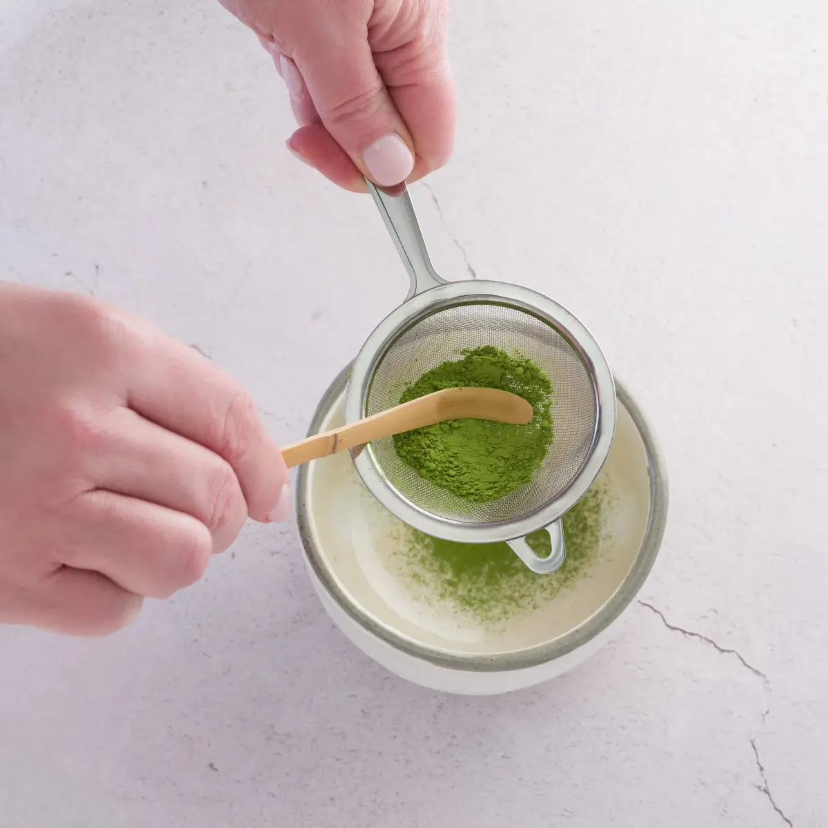 Pure Matcha Sifter | Fine Mesh Tea Strainer | Stainless Steel | 18 cm (7.1 in) - view 2
