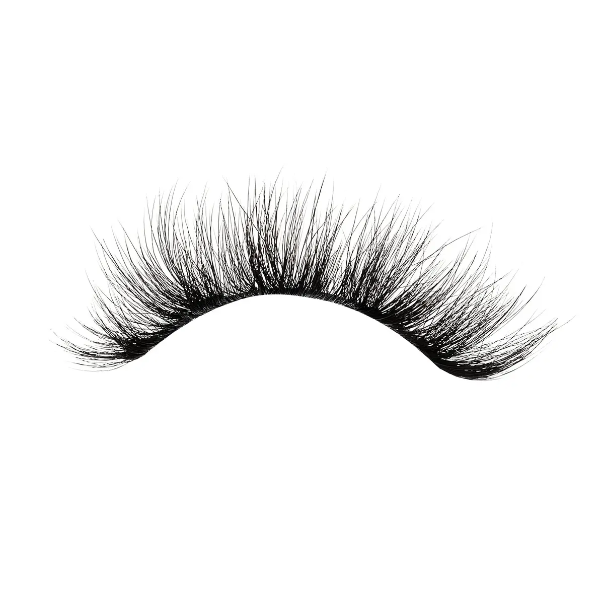 KISS Lash Couture Matte Black Faux Mink Collection False Eyelashes, 1 Pair | Matte Silk Style, 3D Volume, Reusable - view 5