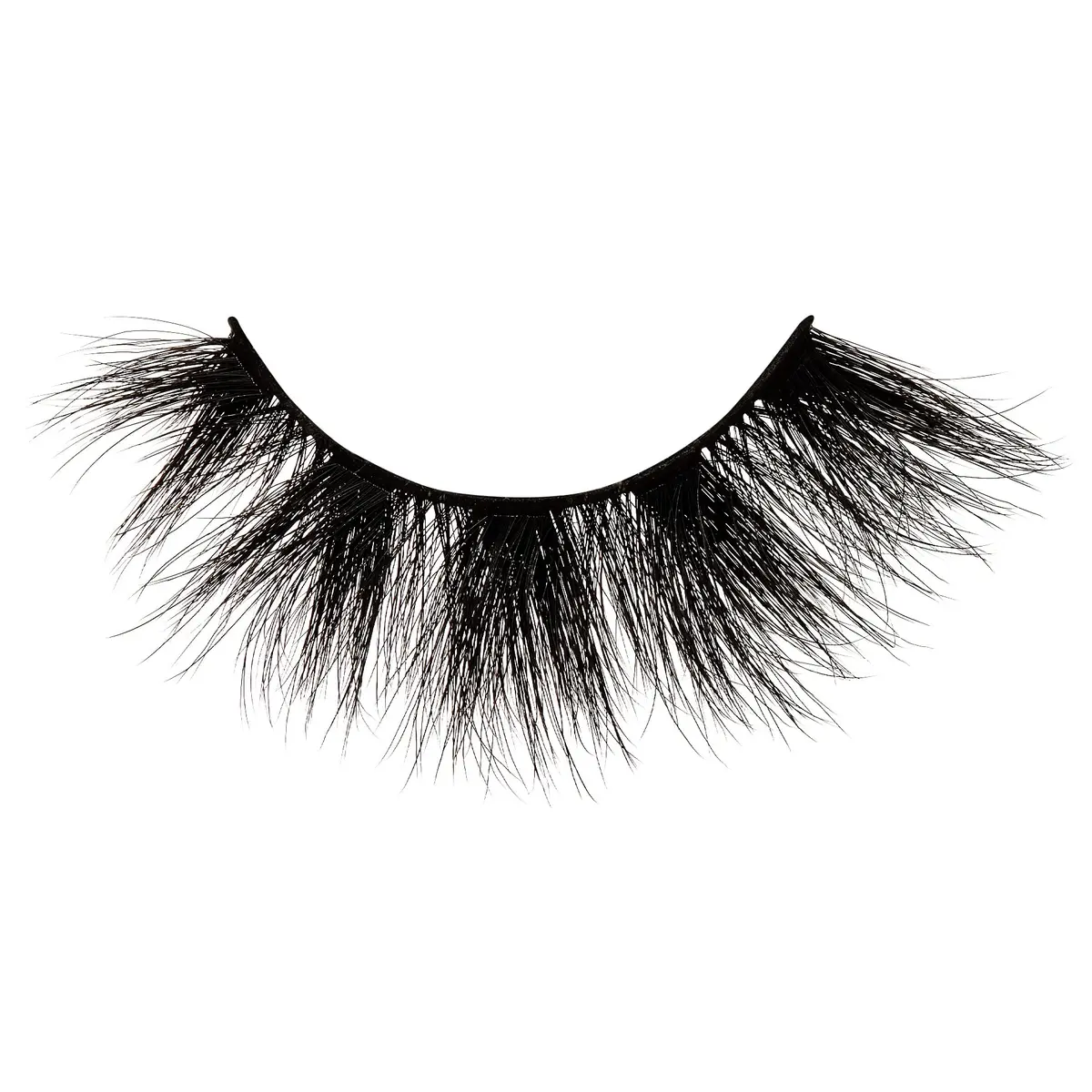 KISS Lash Couture Matte Black Faux Mink Collection False Eyelashes, 1 Pair | Matte Silk Style, 3D Volume, Reusable - view 7