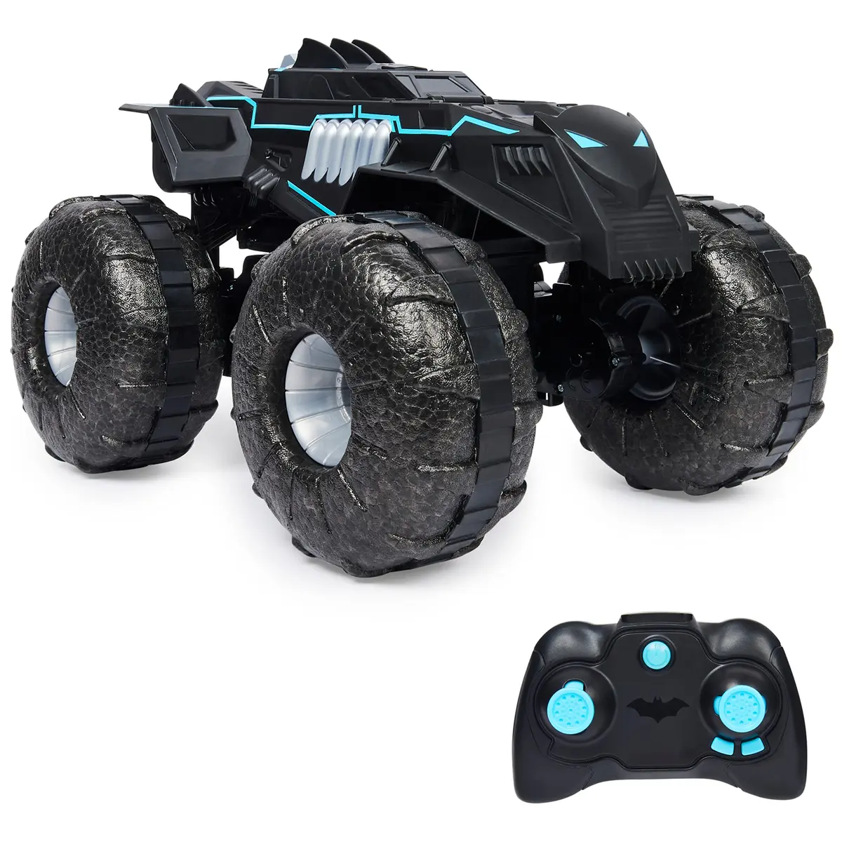 DC Comics All-Terrain Batmobile RC Vehicle 1:15 Scale Water-Resistant for Kids 4+ | Land & Water Adventure - main product image