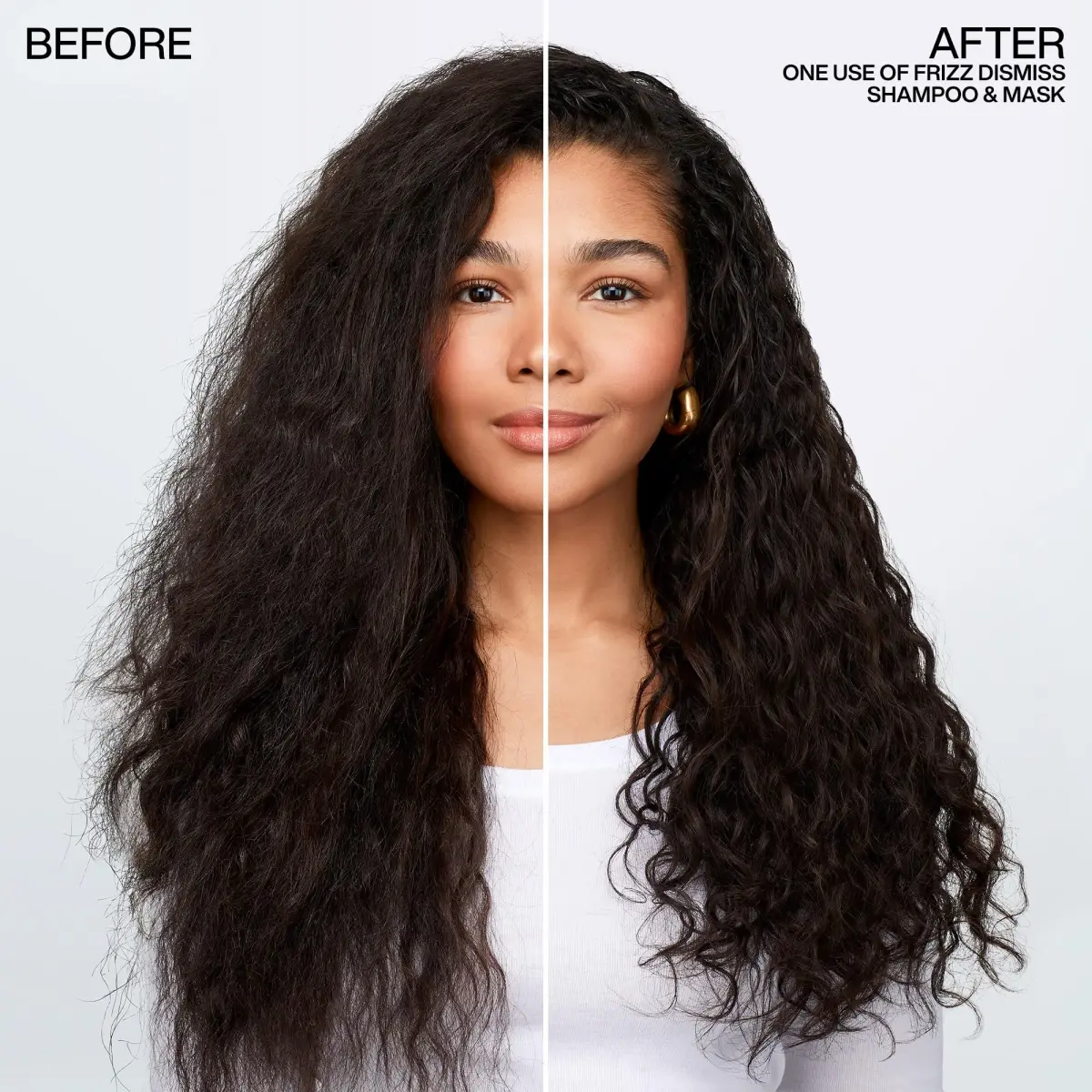 Redken Frizz Dismiss Shampoo for Frizzy Hair 300ml (10.1 Fl Oz) | Sulfate-Free Smoothing & Shine - view 4