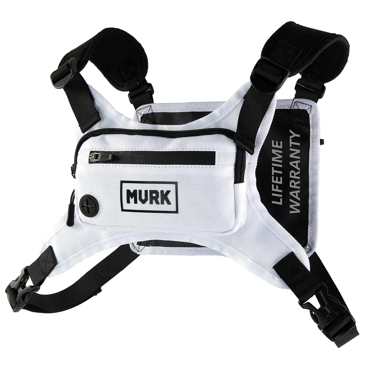 MVRK Water Resistant Running Vest Chest Pack | Lightweight Training Pack with Reflective Detail - main product image