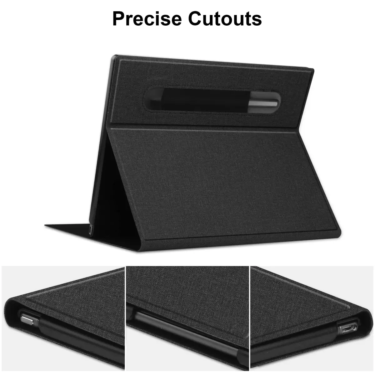 KuRoKo Black Case for Remarkable 2 Tablet | Slim Stand Hard Back Shell with Pen Holder (10.3-inch) - view 2