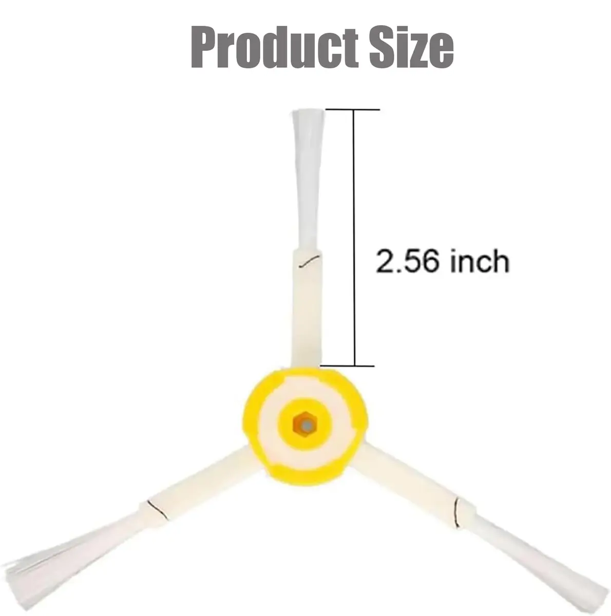 Detetap Side Brush Replacement for iRobot Roomba 900 Series | Easy to Install & Durable Nylon (6-Pack) - view 5