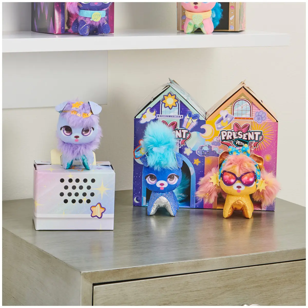 Present Pets Minis Galaxy Trio 3-Pack of 3-inch Plush Toys | Galaxy-Inspired Kids Plush for Girls 5+ - view 6