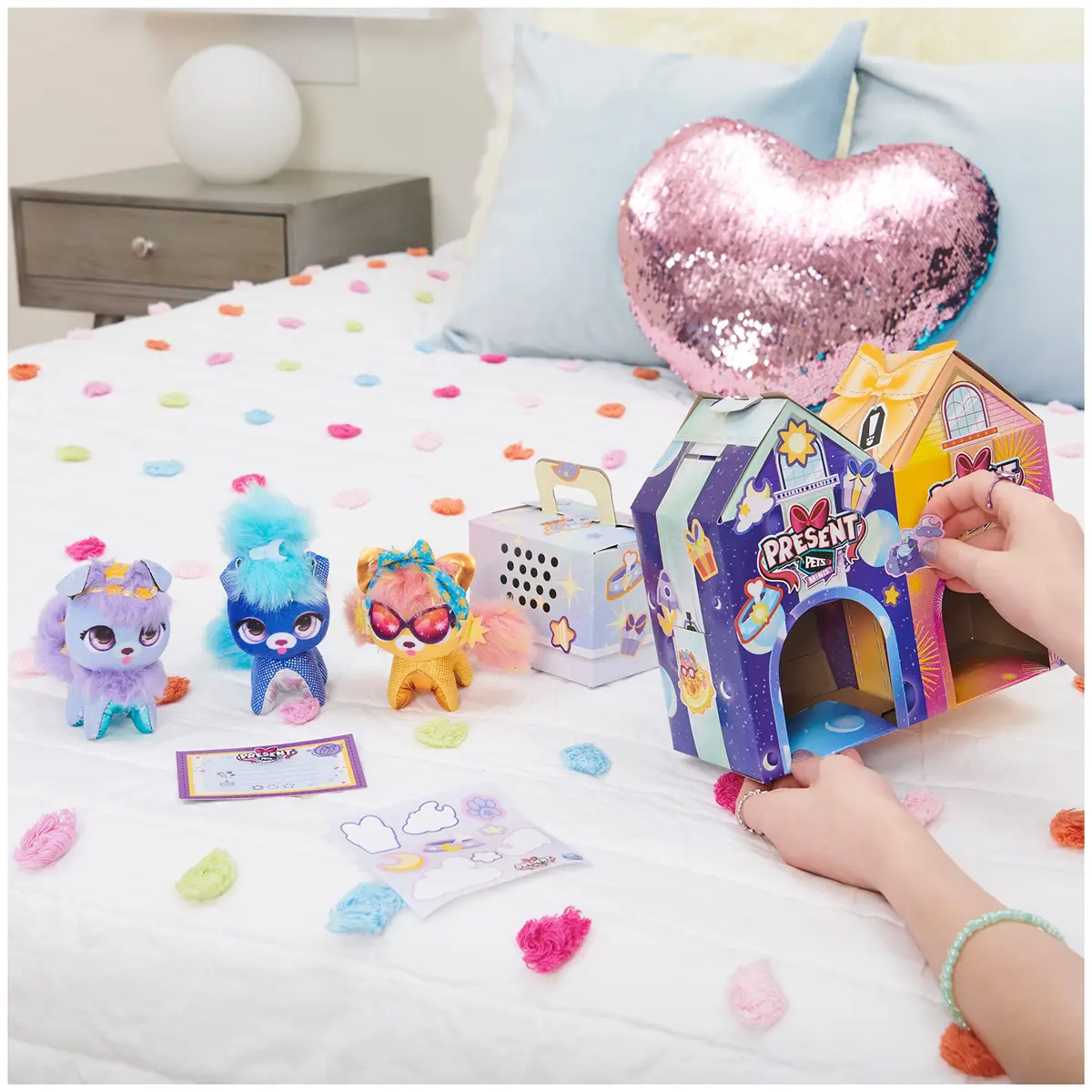 Present Pets Minis Galaxy Trio 3-Pack of 3-inch Plush Toys | Galaxy-Inspired Kids Plush for Girls 5+ - view 7
