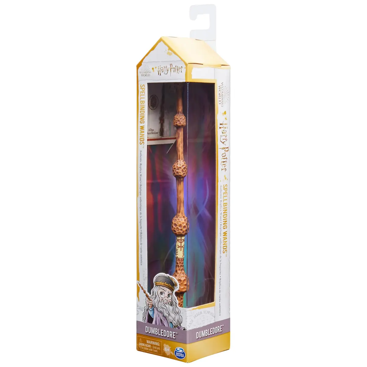 Wizarding World Harry Potter 12-inch Dumbledore Wand | Authentic Replica Toy for Kids 6+ - view 9