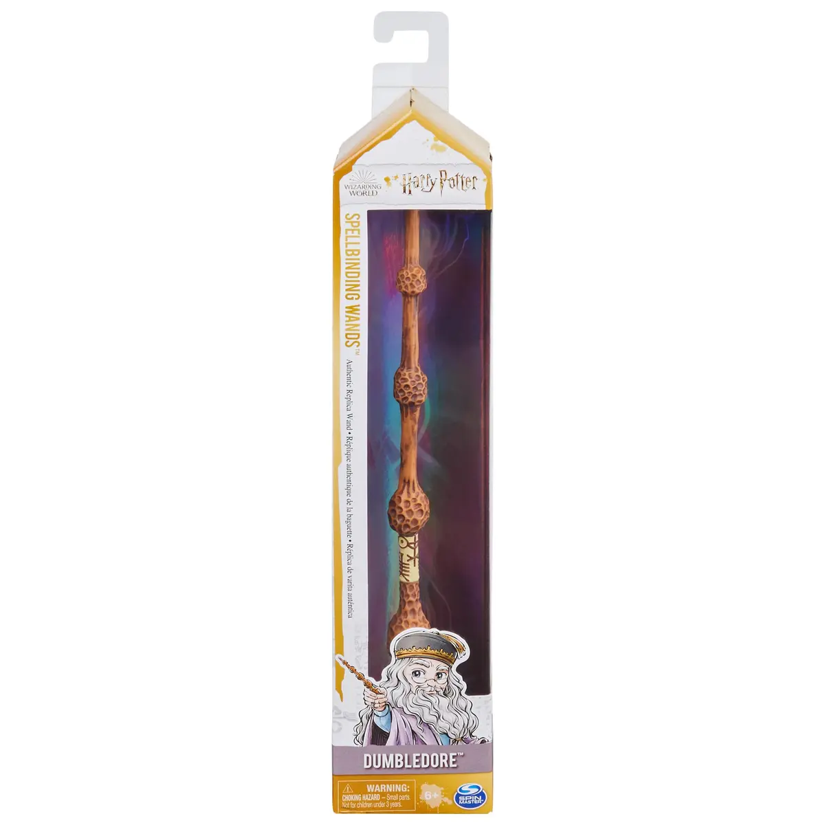 Wizarding World Harry Potter 12-inch Dumbledore Wand | Authentic Replica Toy for Kids 6+ - view 2