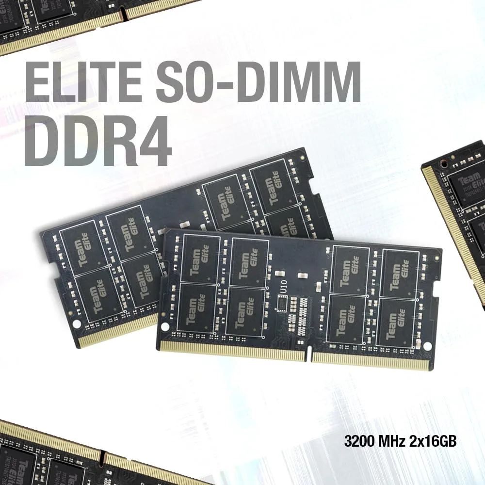 TEAMGROUP Elite DDR4 16GB (2x8GB) 3200MHz CL22 SODIMM