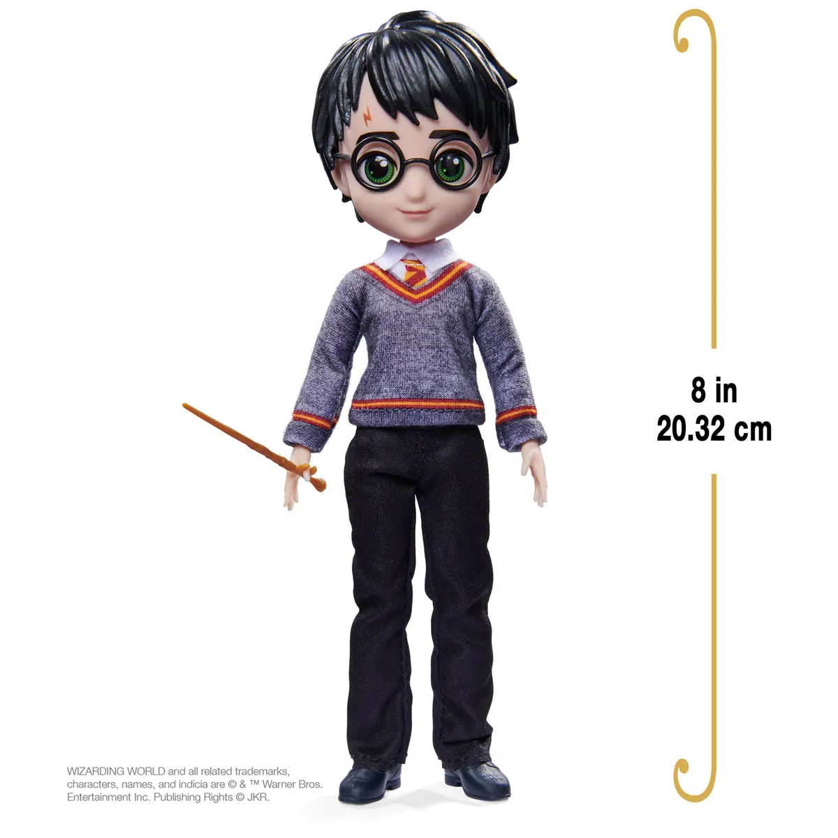 Wizarding World Harry Potter 8-inch Fashion Doll with Gryffindor Uniform & Wand | Ages 5+ - view 6