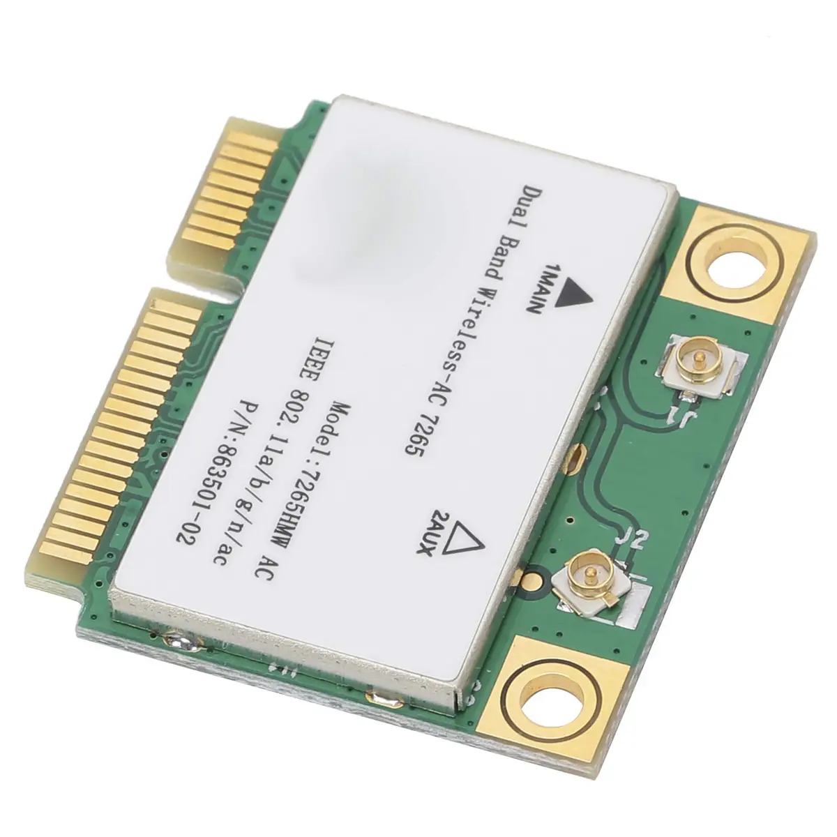 Lazmin112 Mini PCIE WiFi Card 867Mbps | Dual Band 802.11AC Wireless Adapter - view 5