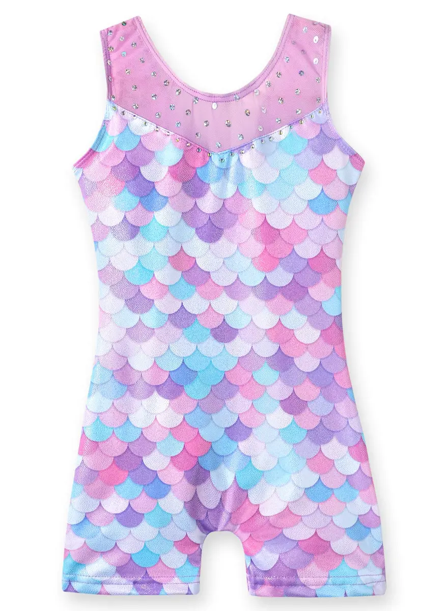 Belovance Leotard for Girls Gymnastics Unicorn 9-10 Years | Elastic, Breathable & Fitted - main product image