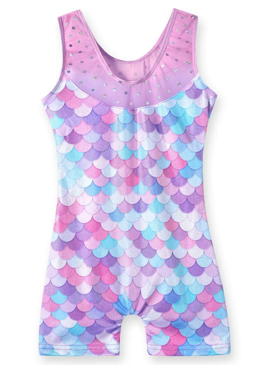 Belovance Leotard for Girls Gymnastics Unicorn 9-10 Years | Elastic, Breathable & Fitted - view 2
