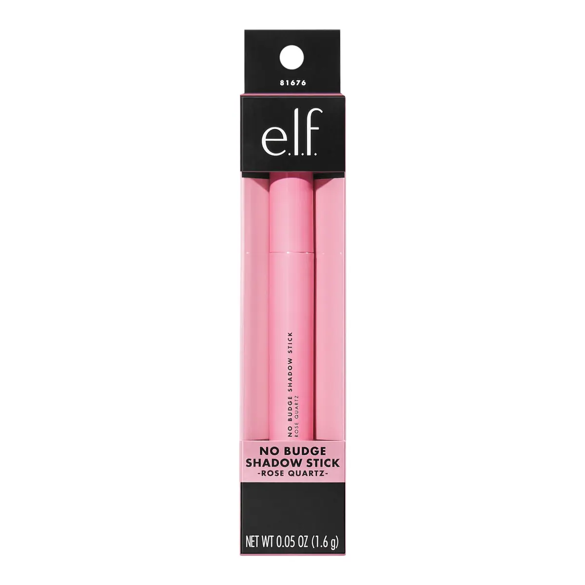 e.l.f. No Budge Shadow Stick Rose Quartz 1.4g (0.05 Oz) | Long-Lasting Metallic Cream Eyeshadow - view 4