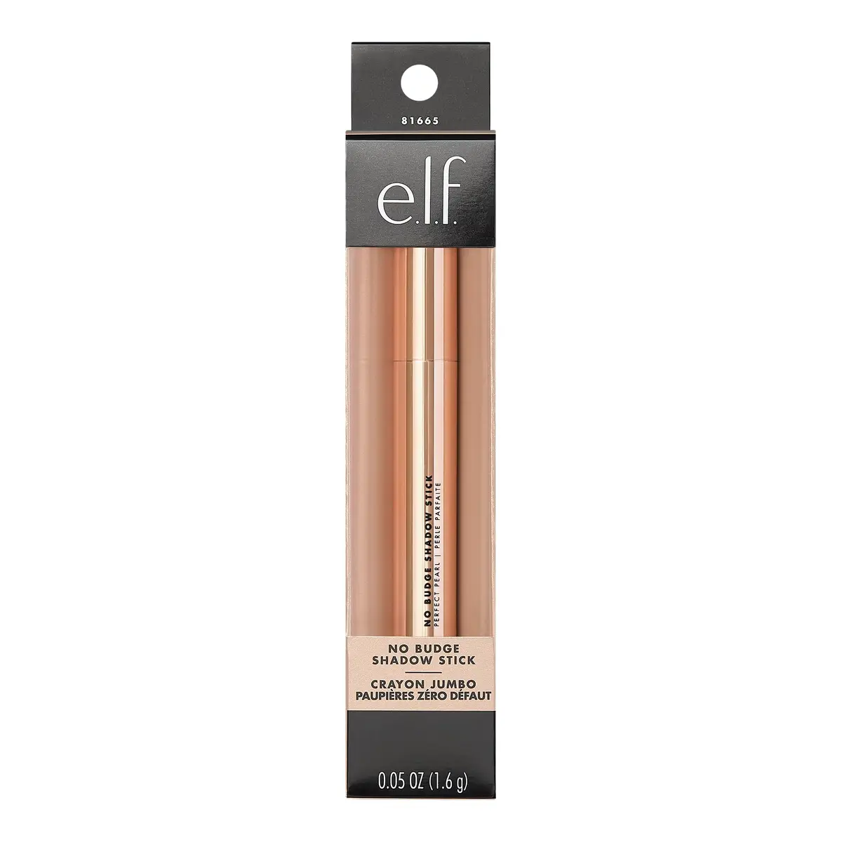e.l.f. No Budge Shadow Stick Perfect Pearl Metallic Cream Eyeshadow Stick 0.05 oz (1.4g) | High-Pigment, Long-Lasting Wear - view 4