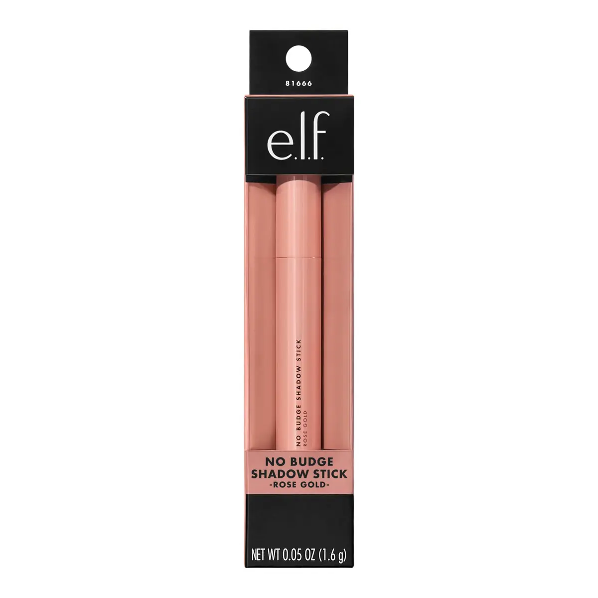 e.l.f. No Budge Shadow Stick Rose Gold Metallic Cream Eyeshadow Stick | Long-Lasting & Smudge-Proof - view 4