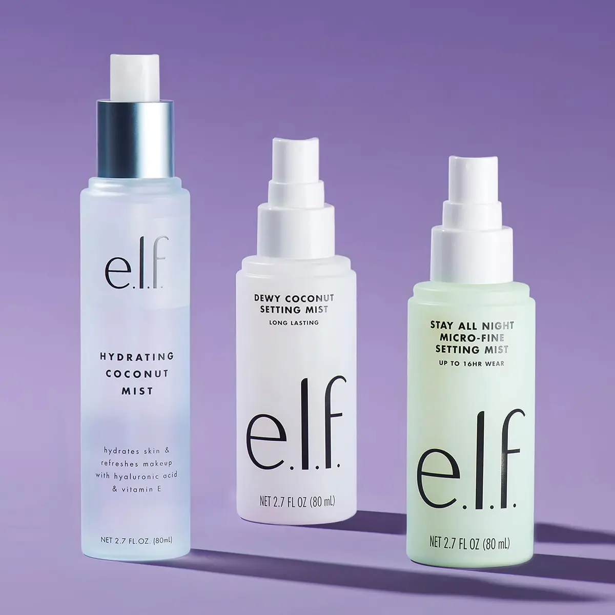 e.l.f. Dewy Coconut Setting Mist 2.7 Fl Oz | Hydrating Makeup Spray for Dewy Glow - view 4