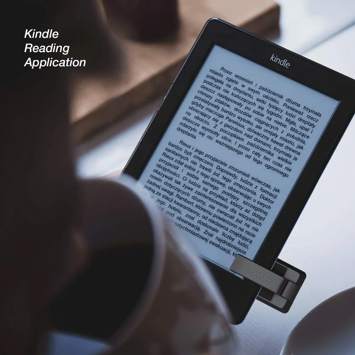 SK SYUKUYU RF Remote Control Page Turner for Kindle, iPad, Android Tablets & iPhone | Black - view 2