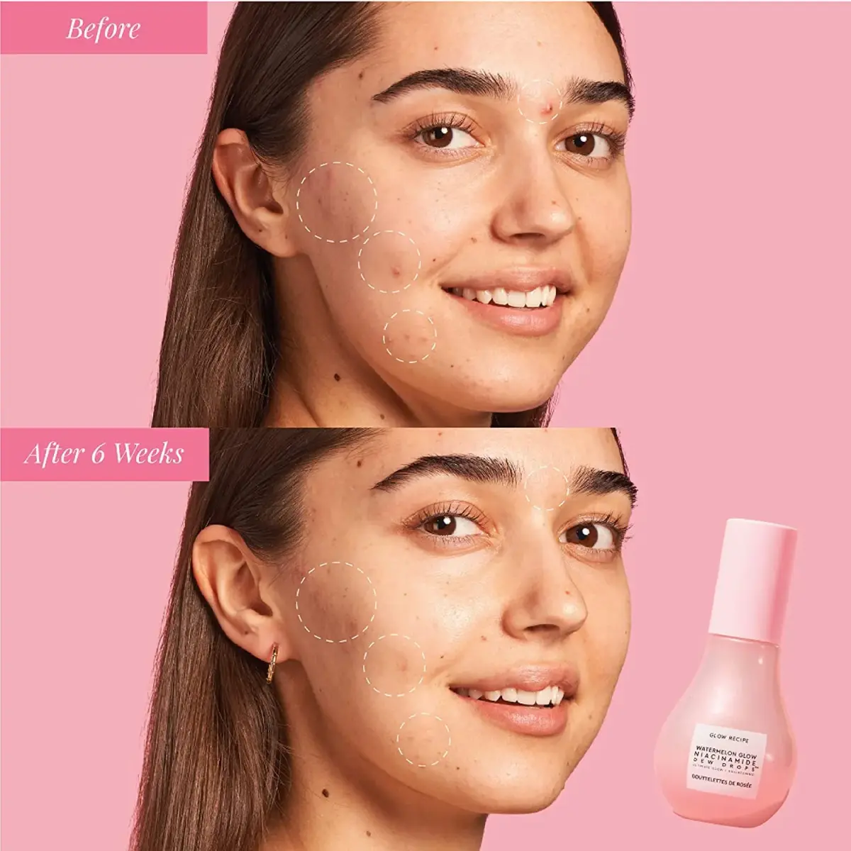 Glow Recipe Watermelon Niacinamide Dew Drops Serum 40ml (1.35 Fl Oz) | Instant Dewy Glow & Hydration - view 7