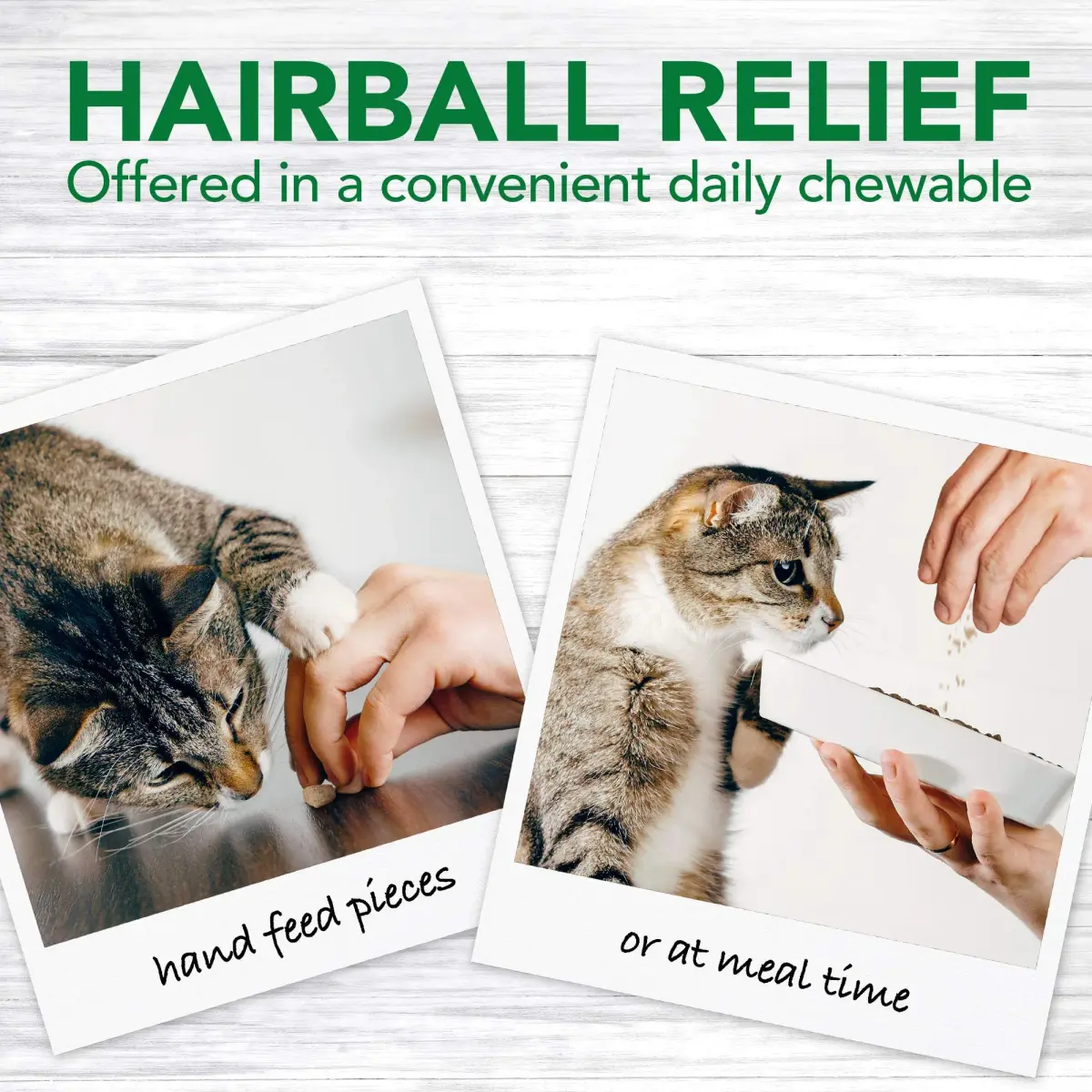 Vet's Best Cat Hairball Relief Chewable Tablets 180 Count | Natural Digestive Aid for Cats - view 3