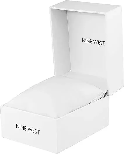 Nine West Women's Crystal Accented Bracelet Watch 36mm (1.42in) | Japanese Quartz Movement - view 3