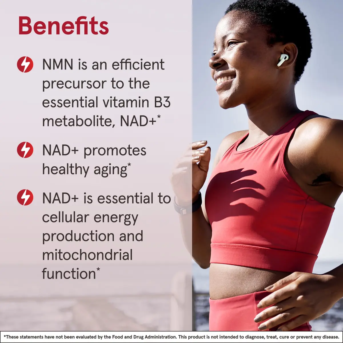 Jarrow Vegan NMN 125 mg | NAD+ Precursor for Healthy Aging & Energy - view 3