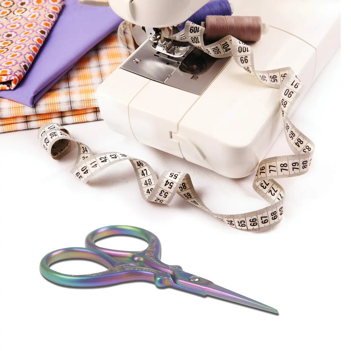 Hisuper 3.6 inch Embroidery Scissors for Sewing, Crafting, Leather Sheath | Ambidextrous Stainless Steel - view 5