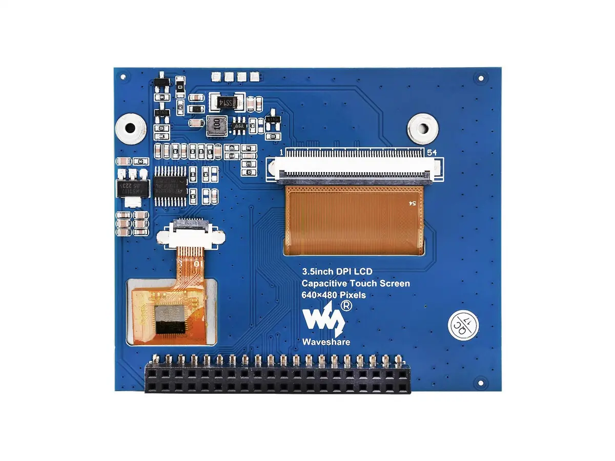 waveshare 3.5inch Capacitive Touch Screen LCD for Raspberry Pi | 640×480 IPS Low Power - view 8