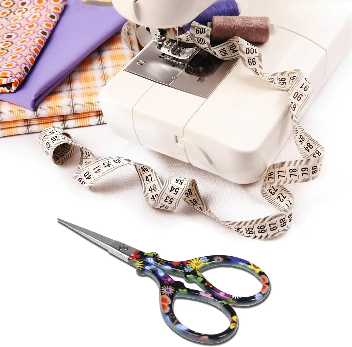 Hisuper 3.6 inch Embroidery Scissors with Leather Sheath | Vintage Crafting Tool - view 5