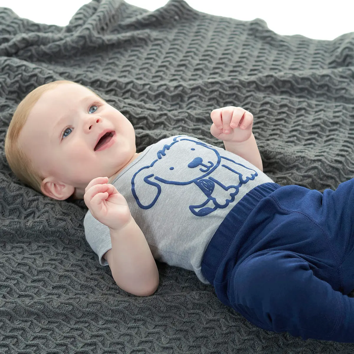 Onesies Brand Baby 3 Onesies & 3 Pants Outfit Bundle Mix n Match 12 Months | Soft Cotton Rib, Easy Care - view 5