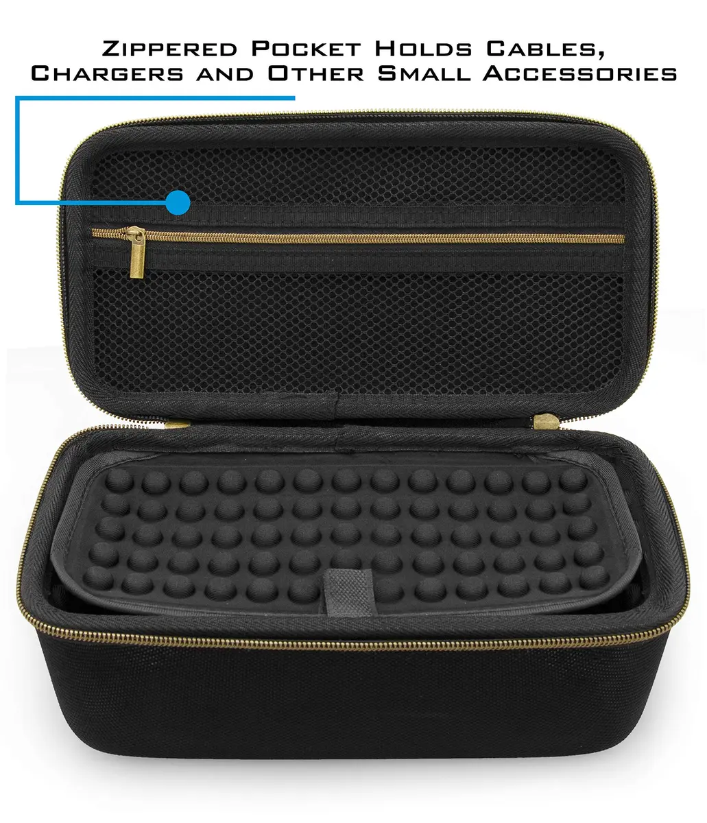 CASEMATIX Studio Hard Shell Case for Rode PodMic, Shure SM7B & Large Podcast Mics - Turquoise (25.6cm x 13.7cm x 10.2cm) - view 4