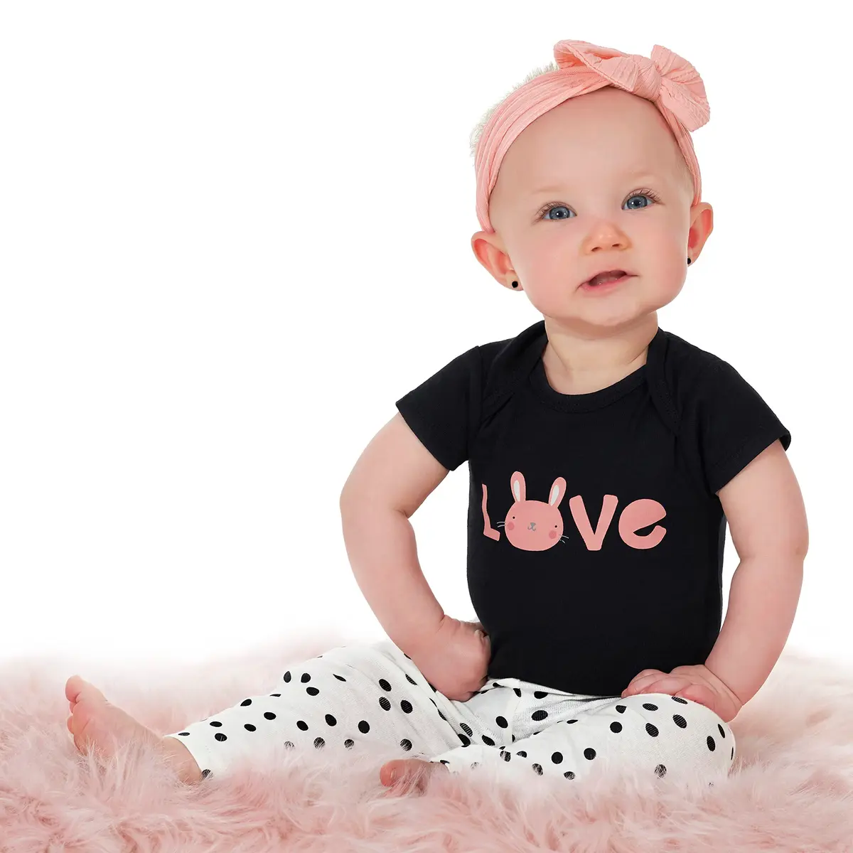 Onesies Brand Baby 3 Onesies 3 Pants Outfit Bundle Mix n Match 3-6 Months | Soft Cotton, Easy Care - view 5