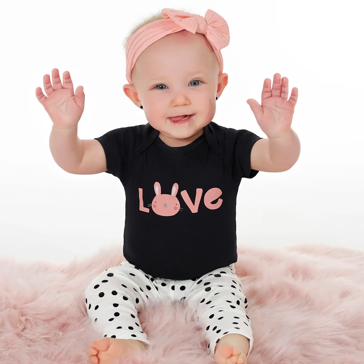 Onesies Brand Baby 3 Onesies 3 Pants Outfit Bundle Mix n Match 3-6 Months | Soft Cotton, Easy Care - view 8