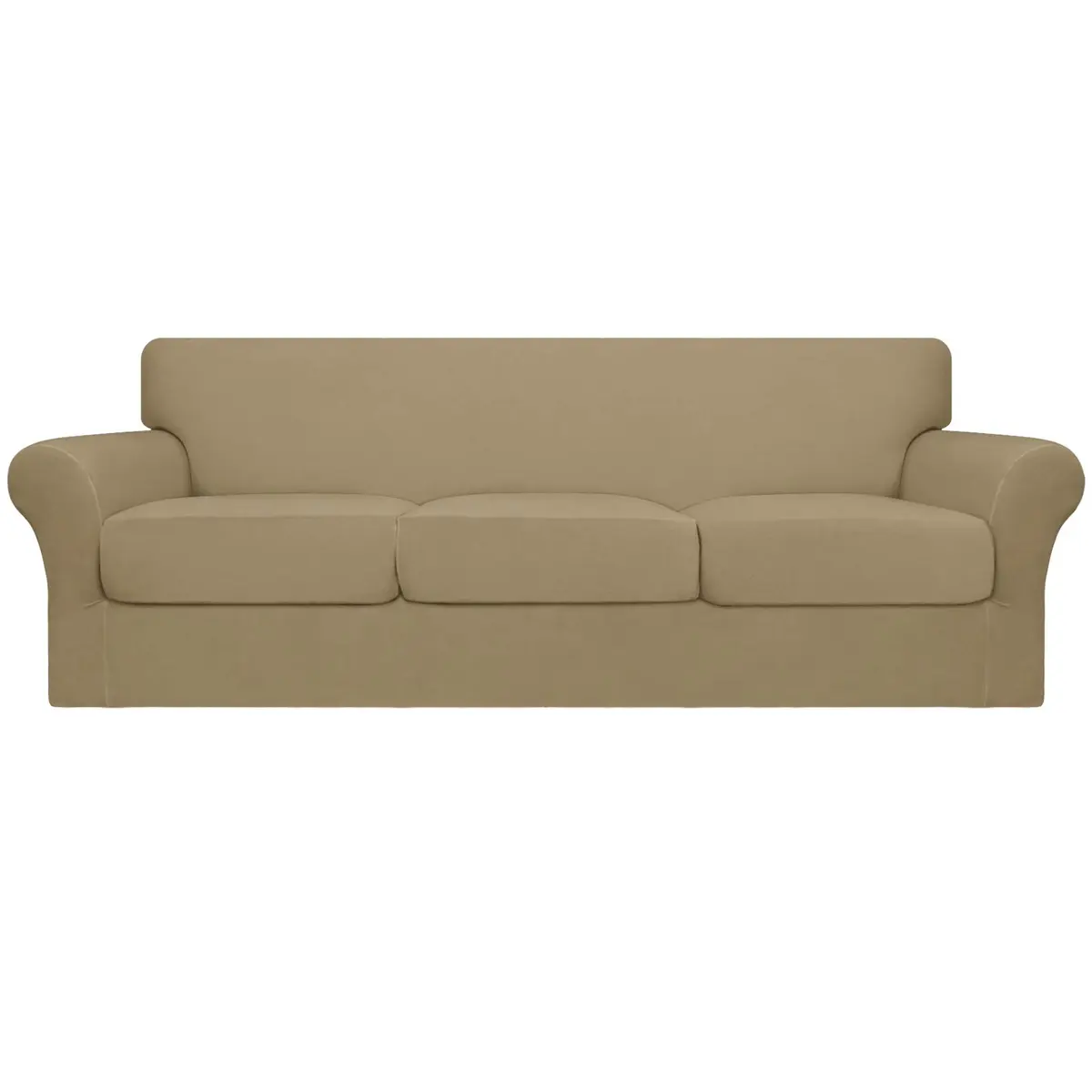 Easy-Going 4 Pieces Oversized Stretch Couch Cover for Dogs | Washable & Elastic Protection (100-120 chars) - main product image
