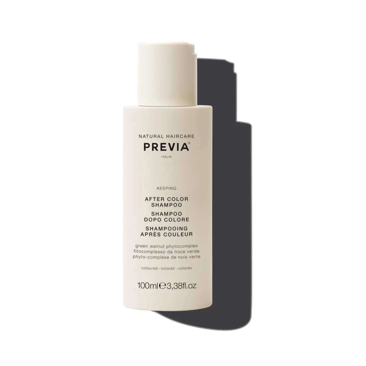 PREVIA Keeping After Color Protective Shampoo 100ml | Vegan, Sulfate-Free, Paraben-Free for Color Treated Hair - main product image