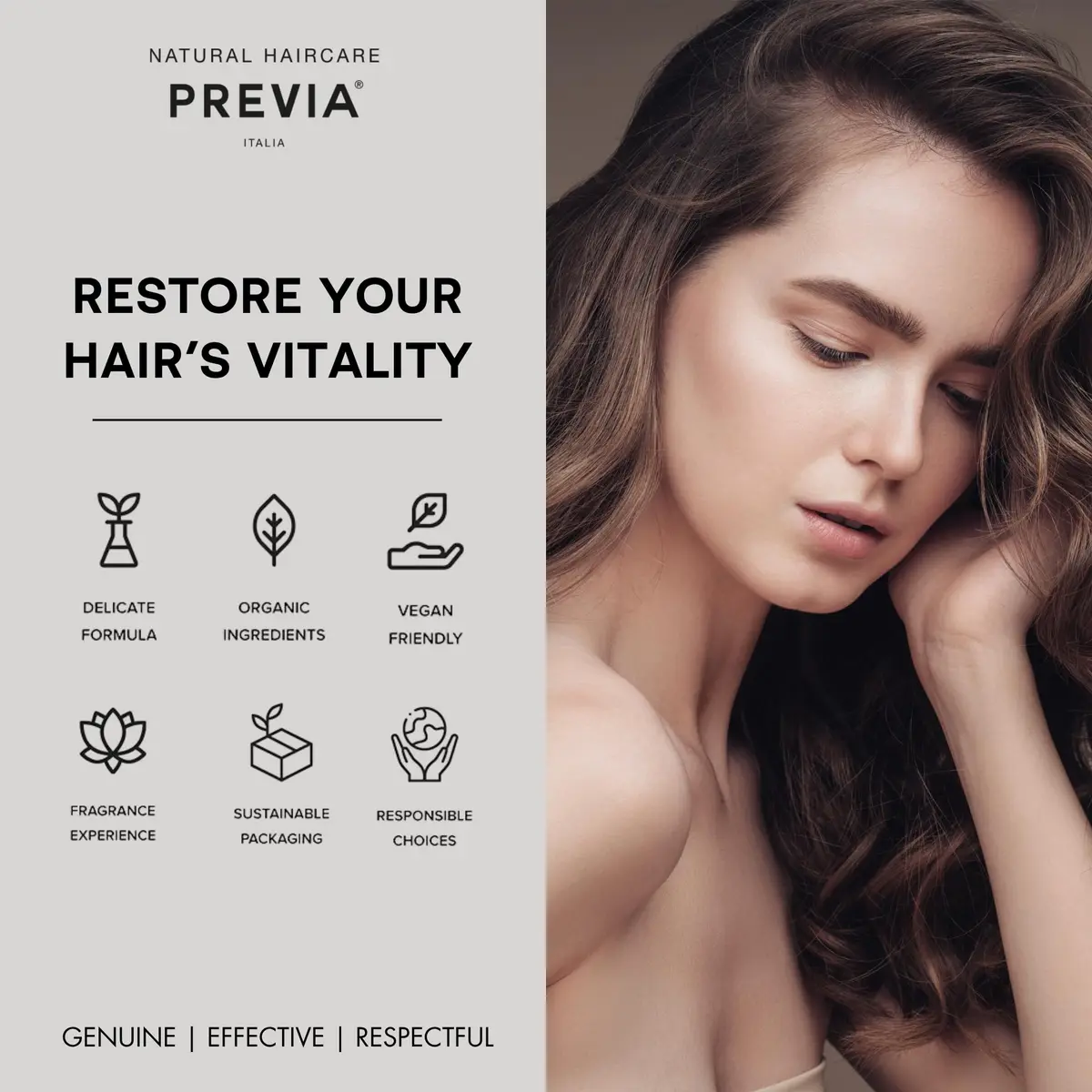 PREVIA Keeping After Color Protective Shampoo 100ml | Vegan, Sulfate-Free, Paraben-Free for Color Treated Hair - view 5