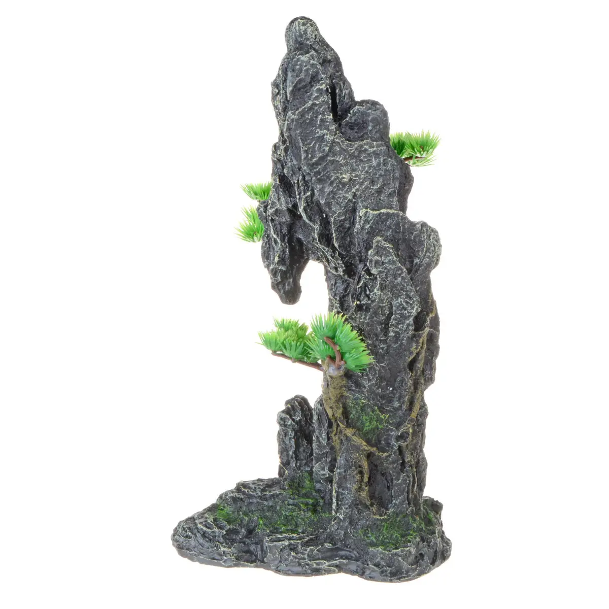 Saim Tall Aquarium Decor Artificial Mountain View Stone 18x9x35cm | Natural Environment for Fish - view 5