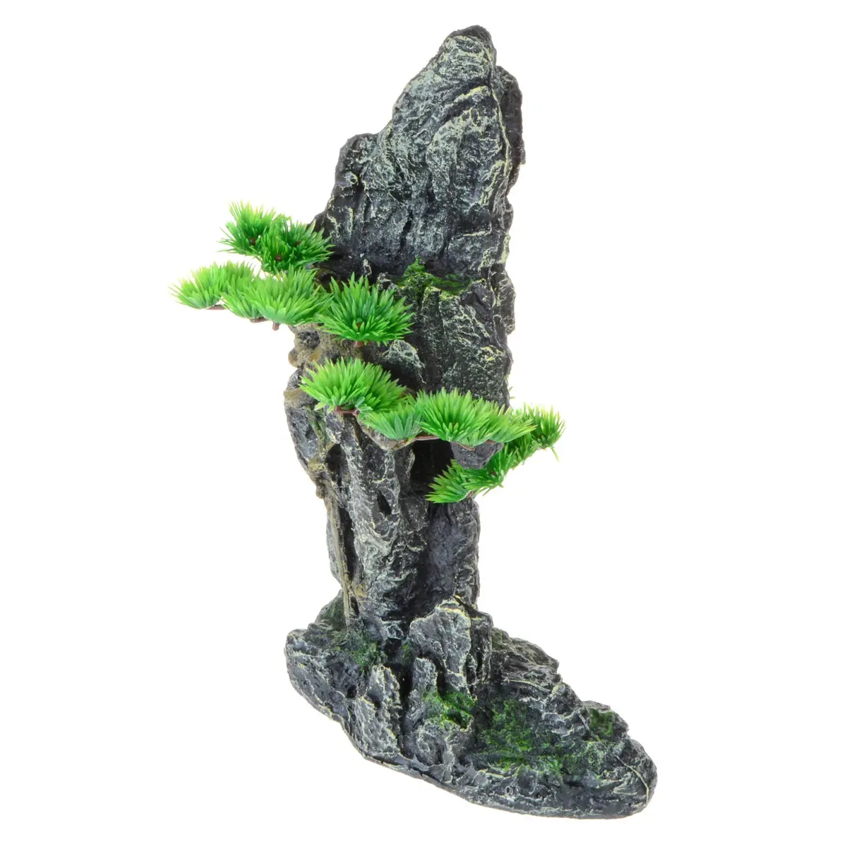 Saim Tall Aquarium Decor Artificial Mountain View Stone 18x9x35cm | Natural Environment for Fish - view 6