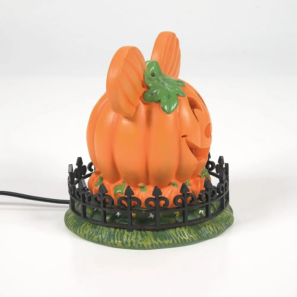 Department 56 Disney Village Halloween Pumpkintown Mickey Mouse Town Center Lit Figurine 10 cm (4 Inch) | Hand-Painted Resin Decor - view 5
