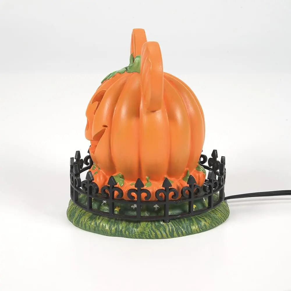 Department 56 Disney Village Halloween Pumpkintown Mickey Mouse Town Center Lit Figurine 10 cm (4 Inch) | Hand-Painted Resin Decor - view 6